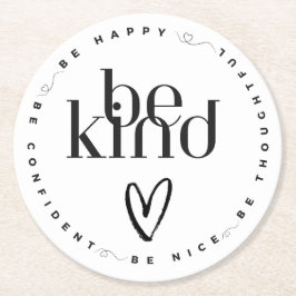 優しいコースターである ラウンドペーパーコースター