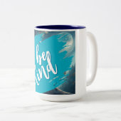 優しいコーヒーマグ ツートーンマグカップ (正面右)