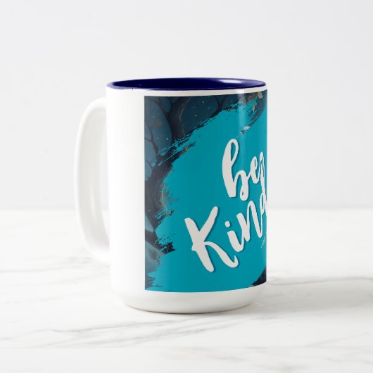 優しいコーヒーマグ ツートーンマグカップ (正面左)