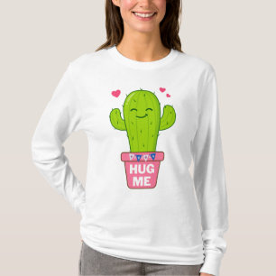 優しいサボテンだから抱きしめて Tシャツ