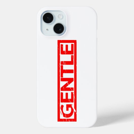 優しいスタンプ Case-Mate iPhoneケース (裏面)