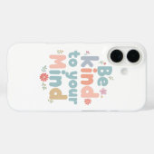 優しいセルフケアとポジティブなリマインダー Case-Mate iPhoneケース (裏面 (横))