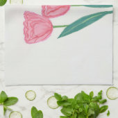 優しいチューリップ キッチンタオル (折り畳み)