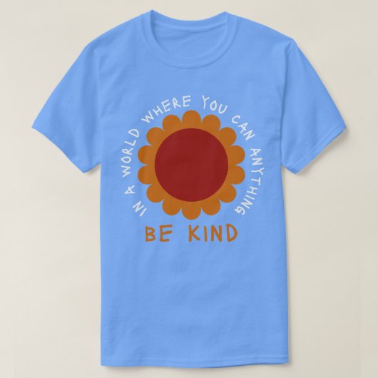 優しいデイジー Tシャツ (デザイン正面)