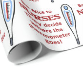 優しいナース ラッピングペーパー (ロールコーナー)