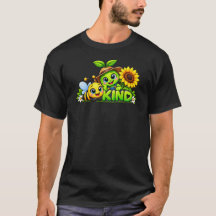 優しいハチさん かわいいマルハナバチ ポジティブTシャツ