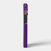 優しいハチと紫の上のハチ Case-Mate iPhoneケース (裏面 / 右)