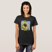 優しいハチのレディースTシャツ Tシャツ (正面フル)
