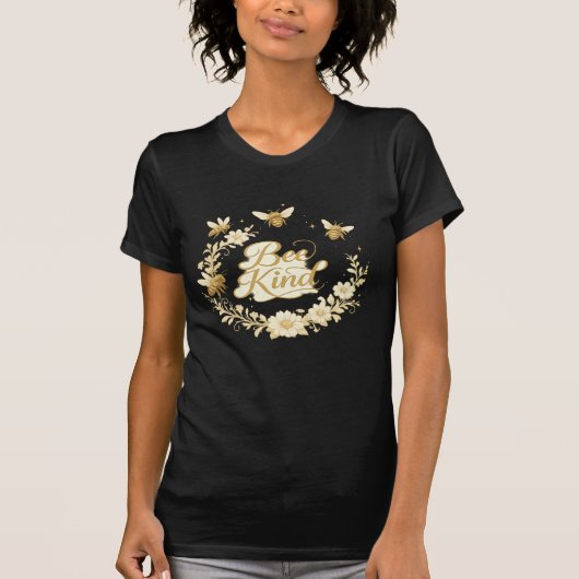 優しいハチ Tシャツ (正面)