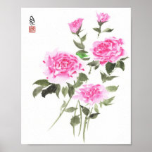 優しいバラの庭