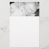 優しいバラ 便箋 (正面)