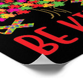 優しいパズルの木 ポスター (角)