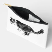 優しいパターン、日常スタイル アクセサリーポーチ (見開き)