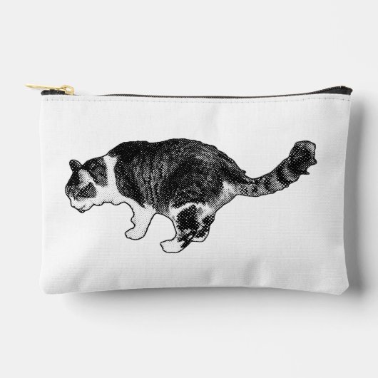 優しいパターン、日常スタイル アクセサリーポーチ (正面)