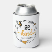 優しいビーと明るいロゴ 缶クーラー (缶正面)
