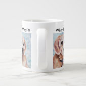 優しいビーグル ジャンボコーヒーマグカップ (裏面)