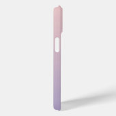 優しいピンクの水彩画で描かれたさえずるカナリアの鳥アート Case-Mate iPhoneケース (裏面 / 右)