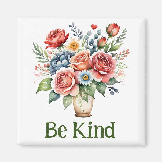 優しいフローラ磁石 マグネット (正面)