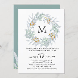 優しいボタニクス リハーサルディナー招待状 招待状