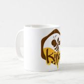 優しいマグをする コーヒーマグカップ (正面左)