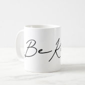 優しいマグをする コーヒーマグカップ (正面左)