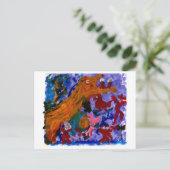 優しいモンスターハガキ ポストカード (スタンド正面)