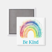 優しいレインボーマグネットである マグネット (正面/裏面)