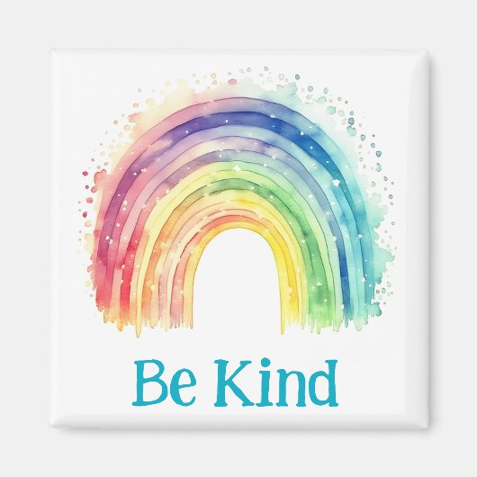 優しいレインボーマグネットである マグネット (正面)