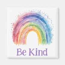 優しいレインボーマグネットである