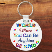 優しい世界で キーホルダー (正面)