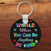 優しい世界で キーホルダー (正面)