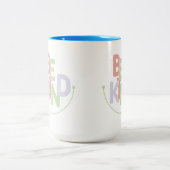 優しい二音コーヒーマグである ツートーンマグカップ (中央)