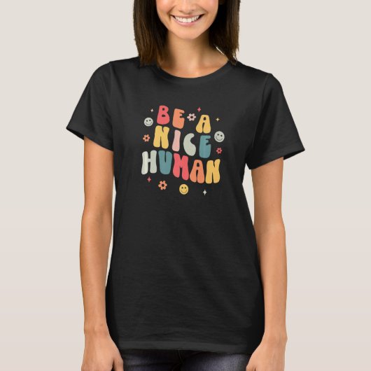 優しい人間で親切である感動的 Tシャツ (正面)