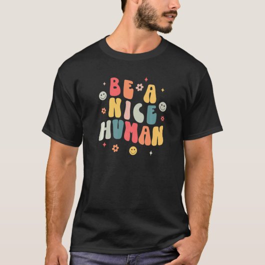 優しい人間で親切である感動的 Tシャツ (正面)