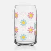 優しい人間のデイジー ガラス缶 (正面)