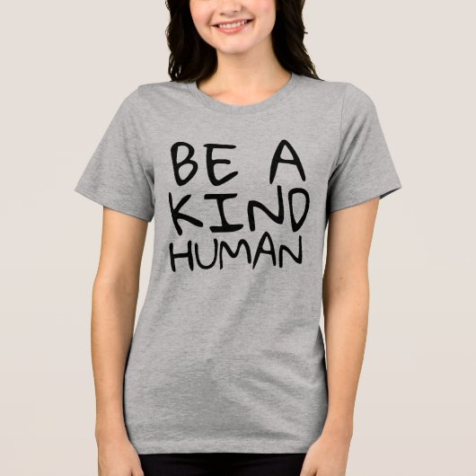 優しい人間Tシャツである トライブレンドＴシャツ (正面)