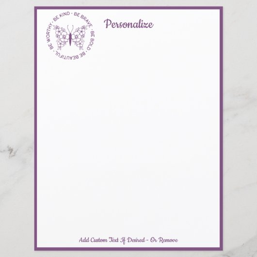 優しい勇気ある引用文-カスタム文房具 (正面)