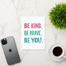 優しい勇気を出せ感動的よ引用文 箔グリーティングカード