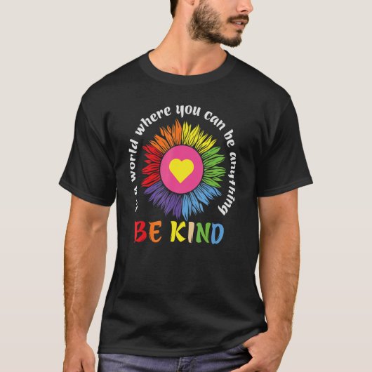 優しい国になれる世界で Tシャツ (正面)