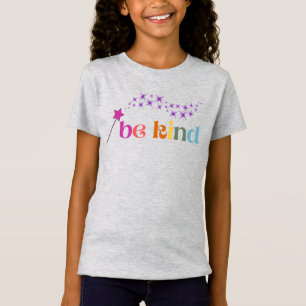 優しい妖精のちりの女の子T型 Tシャツ