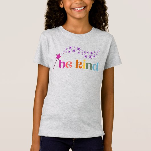 優しい妖精の粉の女の子ティー Tシャツ (正面)