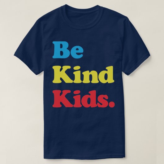 優しい子どもである Tシャツ (デザイン正面)