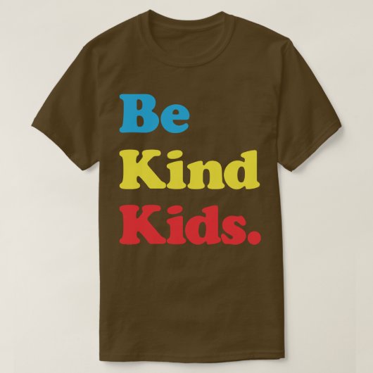 優しい子どもである Tシャツ (デザイン正面)