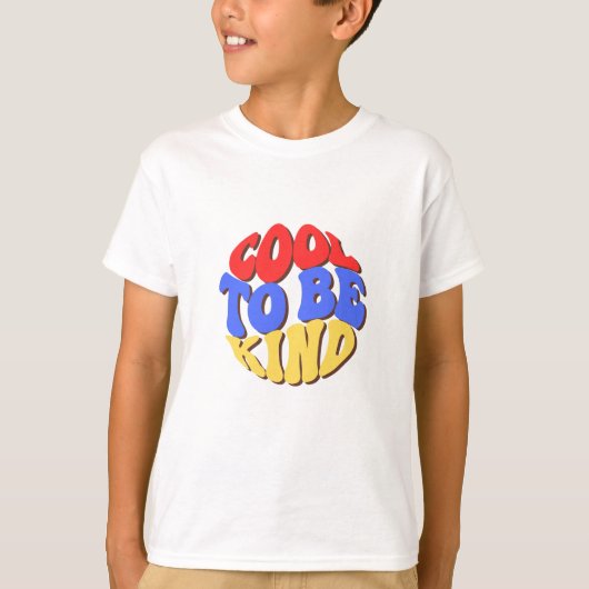 優しい子に育ってね!子供用Tシャツ Tシャツ (正面)