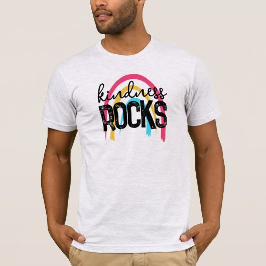 優しい岩の虹 Tシャツ (正面)