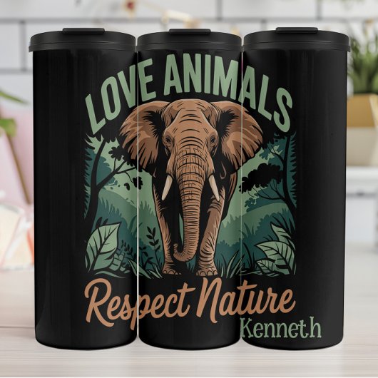 優しい巨人：象の抱擁 タンブラー