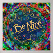 優しい引用文お洒落感動的 ポスター (正面)