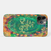 優しい引用文かわいらし勇気付けられる Case-Mate iPhoneケース (裏面(横))