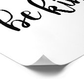 優しい引用文タイポグラフィ感動的親切 ポスター (角)