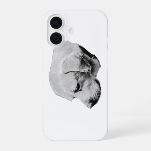 優しい影 iPhone 16ケース (裏面)